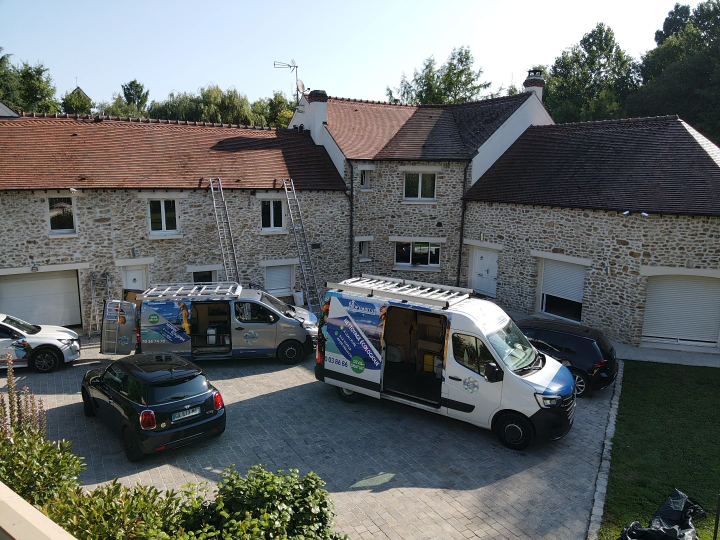 Nettoyage de toiture résidentielle Tournan-en-Brie