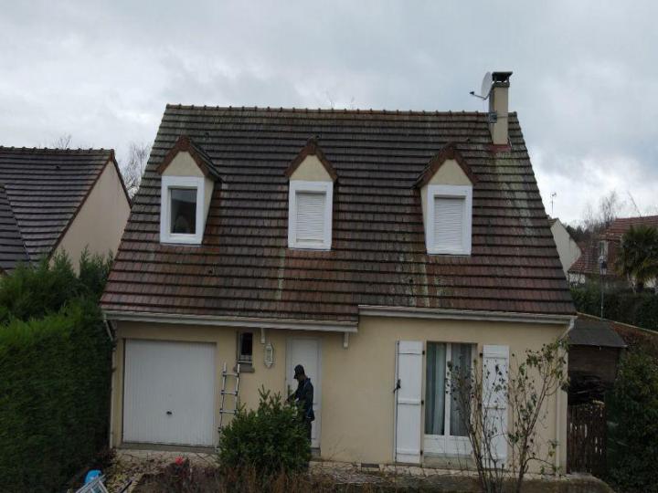 Nettoyage de toiture à vapeur Tournan-en-Brie