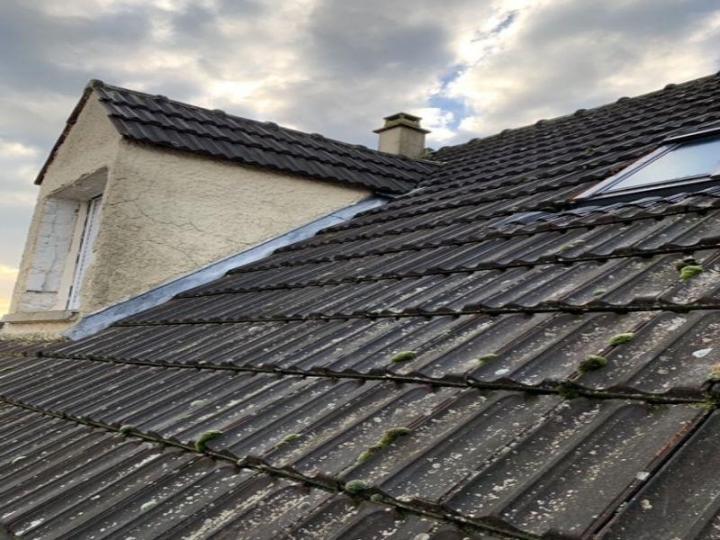 Démoussage toiture Tournan-en-Brie